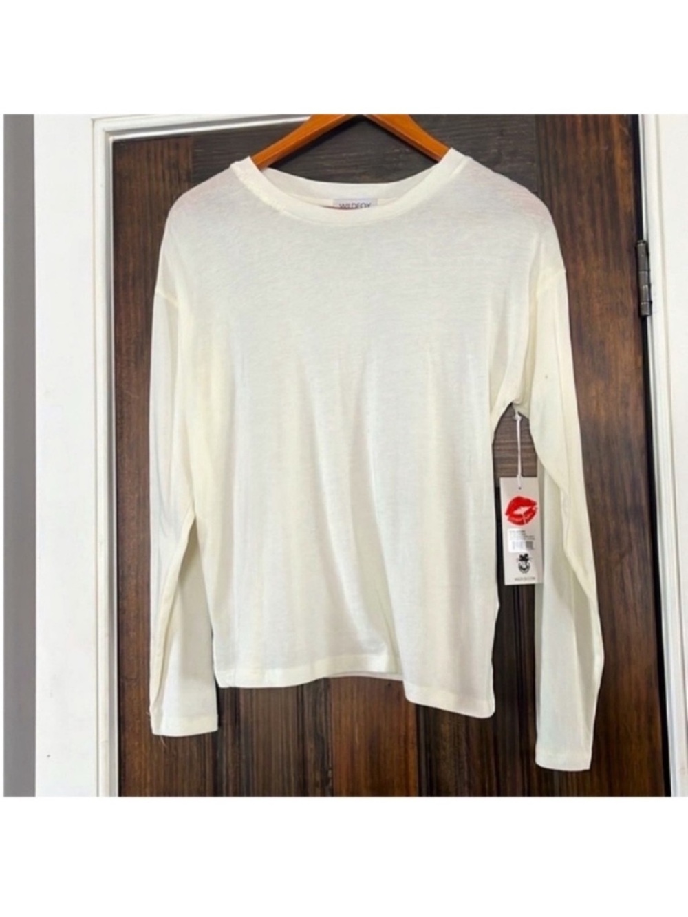 NWT Wildfox Helena Long Sleeve Tee